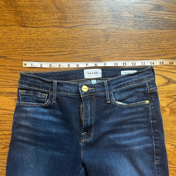 FRAME Le Skinny de Jeanne Jeans Vian Wash Size 27 - Picture 7 of 7